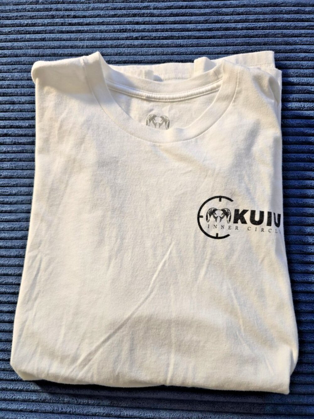KUIU Ultralight Hunting T-Shirt Men’s XL | Ram Logo Graphic Tee White Outdoors - Picture 11 of 11